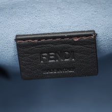Fendi Bicolor Denim Mini Sunshine Shopper Bag
