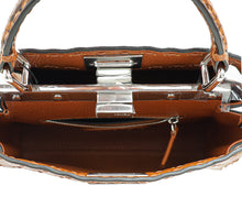 Fendi Bicolor Selleria Peekaboo Mini Bag