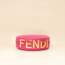 Fendi Hot Pink Vitello Grace Fendigraphy Hobo Medium Bag
