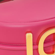 Fendi Hot Pink Vitello Grace Fendigraphy Hobo Medium Bag