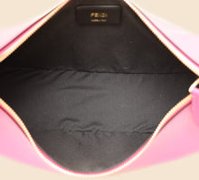 Fendi Hot Pink Vitello Grace Fendigraphy Hobo Medium Bag