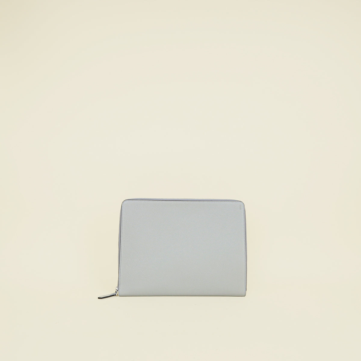 Fendi Grey Zipped Pouch