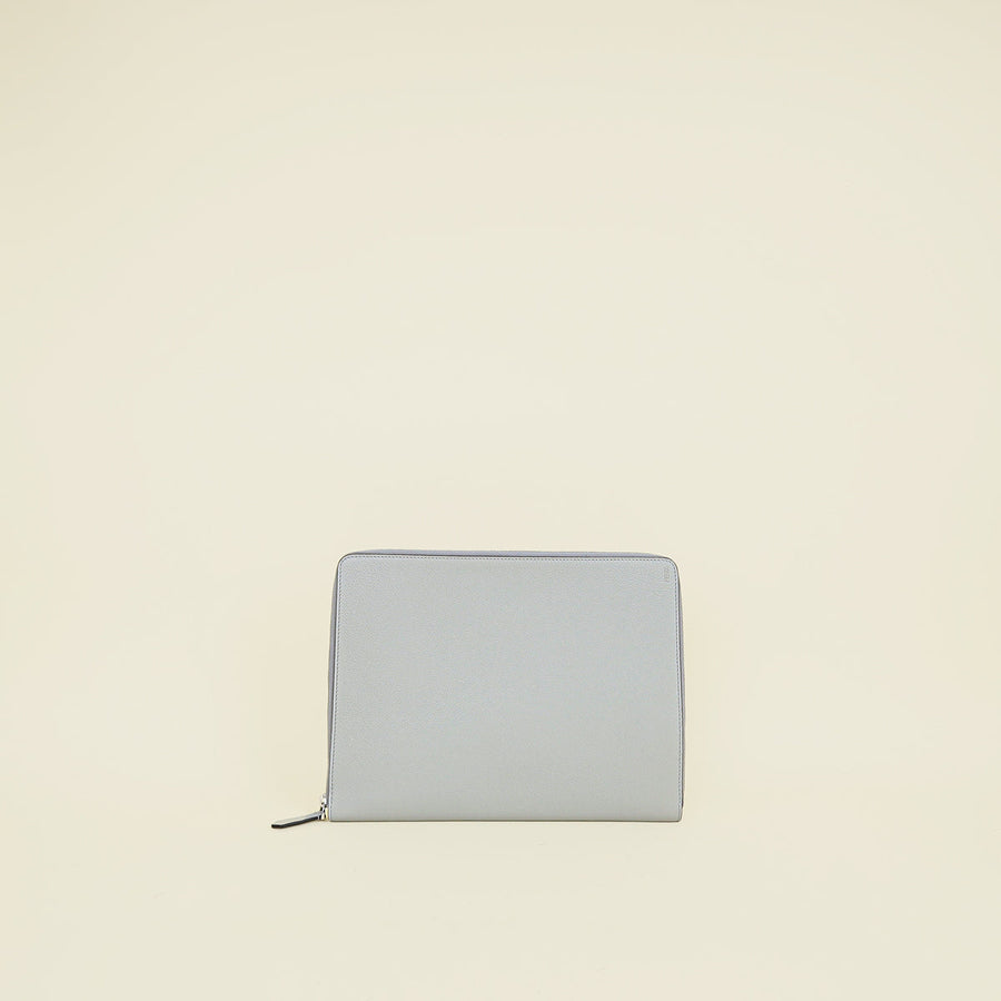 Fendi Grey Zipped Pouch