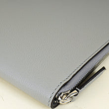 Fendi Grey Zipped Pouch
