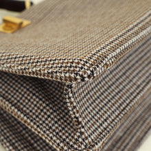 Fendi Tricolor Petite Peekaboo ISeeU Wool Bag