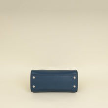 Fendi Dark Teal Selleria Mini  Peekaboo Bag