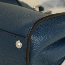 Fendi Dark Teal Selleria Mini  Peekaboo Bag