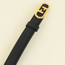 Fendi Black O'Lock Belt 28