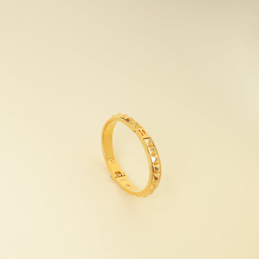 Fendi Gold FF Fendista Bangle