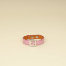 Fendi Bicolor Vitello Elite FF Reversible Bracelet