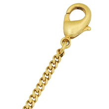 Fendi Peach Blossom Enamel Flower Charm Bracelet
