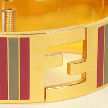 Fendi Multicolor FF Fendista Wide Bracelet