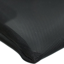 Fendi Black Logo Mesh Wristlet Pouch
