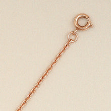 Fendi Rose Gold F Is Necklace W/ Crystal