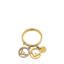 Fendi Gold Finish F is Fendi Double Small Ring 51