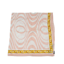Fendi Pink Multicolor FF Cotton Square Scarf