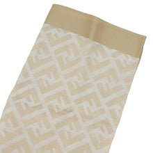 Fendi Beige FF Cotton Square Scarf