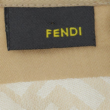 Fendi Beige FF Cotton Square Scarf
