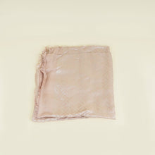 Fendi Blush Beige FF Silk And Wool Shawl