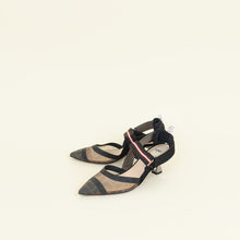 Fendi Bicolor FF Mesh Colibri Slingback Pump 37