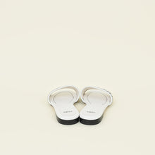 Fendi Bicolor Zucchino Woven Logo Slides 37