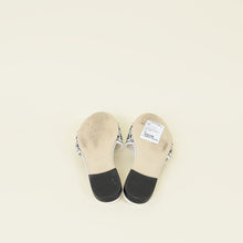 Fendi Bicolor Zucchino Woven Logo Slides 37
