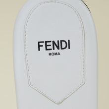 Fendi Bicolor Zucchino Woven Logo Slides 37