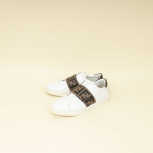 Fendi Bicolor FF Velcro Slip On Sneakers 37