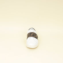 Fendi Bicolor FF Velcro Slip On Sneakers 37