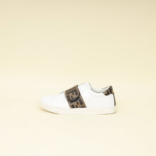 Fendi Bicolor FF Velcro Slip On Sneakers 37