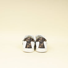 Fendi Bicolor FF Velcro Slip On Sneakers 37