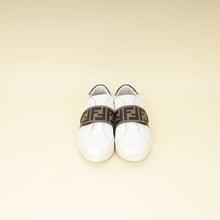 Fendi Bicolor FF Velcro Slip On Sneakers 37