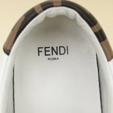 Fendi Bicolor FF Velcro Slip On Sneakers 37