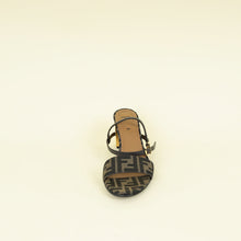 Fendi Tobacco FF Zucca Delfina Sandal 39.5