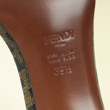 Fendi Tobacco FF Zucca Delfina Sandal 39.5
