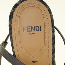 Fendi Tobacco FF Zucca Delfina Sandal 39.5