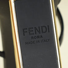 Fendi Black First Sandals 39