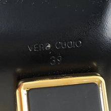 Fendi Black First Sandals 39