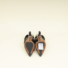 Fendi Bicolor Colibri Mesh Slingback Pumps 41