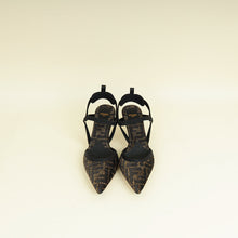 Fendi Bicolor Colibrì Lite Medium-Heeled Slingback Pump 37