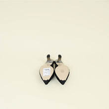 Fendi Black Colibri Crystal Mules 38