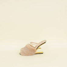 Fendi Nude First Mink Fur Sandal 38