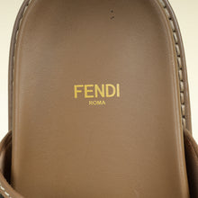Fendi Bicolor Zucca FF Buckle Slide Feel Sandal 40
