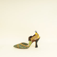 Fendi Multicolor Colibri Patchwork Slingback Pump 41