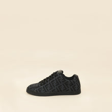 Fendi Black FF Tech Fabric Sneakers 6