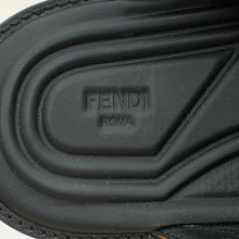Fendi Brown Logo-Embossed Slides 6