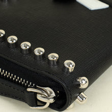 Fendi Black Studded Karlito Zippy Wallet