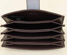 Fendi Grey Kan I Gusseted Card Holder