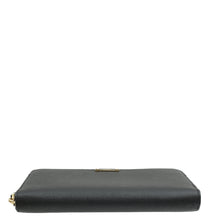 Fendi Black Vitello Elite Zippy Wallet