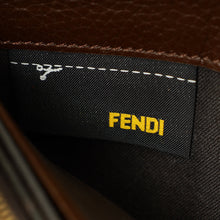 Fendi Tobacco Zucca Zip Around Long Wallet